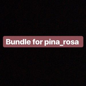 Trade bundle for pina_rosa